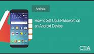 How to Set Up a PIN/Password on an Android