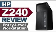 Review of the HP Z240 Workstation by Joe Herman