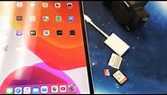 iPad Pro: How to Transfer Photos & Videos from SD Card