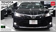 Toyota Corolla Altis Grande X Black Interior 2022 Detailed Review: Price, Specifications & Features.