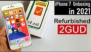 2Gud | Refurbished iPhone 7 Unboxing and Quick Review | Is It Safe? iPhone 7 in 2021 (HINDI)