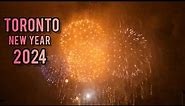 2024 Toronto New Year’s Eve FIREWORKS Celebration Countdown January 1, 2024
