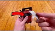 CRAFTSMAN Utility Knife Blades, 100 Pack CMHT11921A - Review