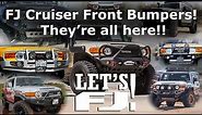 The Complete FJ Cruiser Front Bumper Compilation Video - They're All Here!