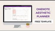 *FREE* Template: How to Create Aesthetic Planner in OneNote