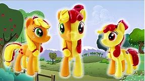 MLP Apple Bloom Applejack Split Pony Custom Pony DIY Tutorial