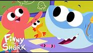 First Day Of School | Finny The Shark | Cartoon For Kids