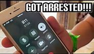 Prank Calling 911!!! (Got Arrested)