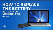 How to Replace the Battery in a 13-inch MacBook Pro (Mid 2010) MacBookPro7,1