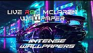 Live RGB McLaren 4K Desktop Wallpaper for PC | Intense Wallpapers | Intense Network