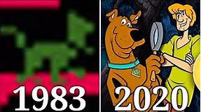 Evolution of Scooby Doo Games 1983-2020