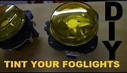 Tint Your Foglights Yellow DIY Video