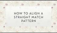 How To Align Straight Match Wallpaper Patterns by Tempaper