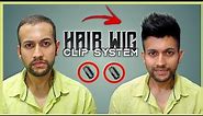 Hair wig clip system| Hair clipping| Hair transformation🔥