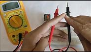 How to Check Continuity with Multimeter || How to use a Multimeter || Multimeter Tutorial