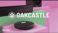 Oakcastle Small Portable CD Player