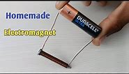 How To Make a Simple Electromagnet at Home