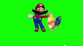 Mario Sings “Pizza Pasta” | Green Screen #mario #pizzapasta #meme #memes #fyp #trending