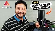 Best Budget Condenser Microphone | AUDIO ARRAY AM-C40 Condenser Mic With Boom Arm | Unboxing Review