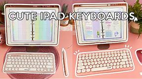 Cute iPad Keyboards | Aesthetic iPad Keyboards | My iPad Pro Accessories for Digital Planning