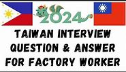 INTERVIEW: Taiwan Factory Worker | Walsin Technology Interview #taiwan2024 #taiwanfactoryworker