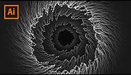 How to Create Spooky Eye Iris 3D Vector Art - Adobe Illustrator