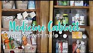 MEDICINE CABINET ORGANIZE WITH ME | SMALL SPACE ORGANIZATION | EASY ORGANIZATIONAL PROJECTS