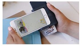 This case is a printer that turns your iPhone into a Polaroid camera