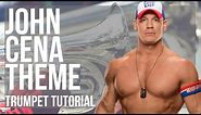 How to play John Cena Theme by John Cena on Trumpet (Tutorial)