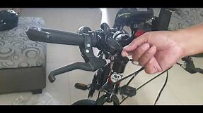 How to replace bike shifter with Shimano TX30