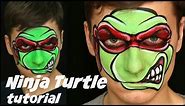 Teenage Mutant Ninja Turtle (TMNT) — Face Painting & Makeup for Kids