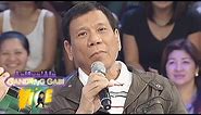 President Duterte talks about his lovelife | GGV