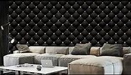 Art Deco Geometric Wallpaper in Gray & Gold, Removable Peel & Stick Wallpaper, Wall Covering Mural