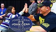 World's cutest John Cena fan suffers the world's cutest freak out