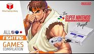 All SNES/Super Nintendo Fighting Games Compilation - Every Game (US/EU/JP)