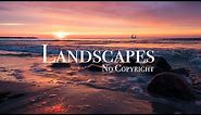 【4K】 The Famous Landscapes of the World | No Copyright Drone Aerial View | Royalty free drone shots