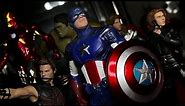 The Avengers’ Captain America 1/10 Scale Statue by Iron Studios Unboxing