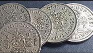 UK 1947 to 1952 Two Shilling Coin Values