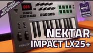 Nektar Impact LX25 Plus USB MIDI Controller Keyboard - Review & Demo