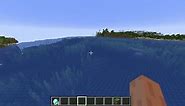 Mojang added pirate ships as randomly-generated structures to Minecraft and this visual effect happened every time you found a new ship