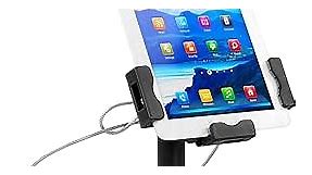 Mount-It! Secure Universal Tablet POS Kiosk with Wall Bracket Add-on | Locking Tablet Stand with Adjustable Clamp for iPad, iPad Air, Samsung Galaxy Tab, Surface Go & 7.9"- 10.9" Tablets - MI-3784