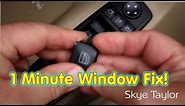 HOW TO FIX A BROKEN POWER WINDOW BUTTON ON A MERCEDES GL450 – Class ML - R