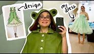 Making a Frog Dress (and coat!) 🐸