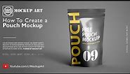 How to make a pouch mockup | Photoshop Mockup Tutorial
