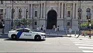 RARE CODE 3 RESPONSE! Homeland Security Federal Protective Services Police respond in Philadelphia
