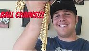 Gold BALL CHAIN Review
