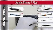 How to disassemble 📱 🍎 Apple iPhone 7 Plus A1661, A1784, A1785 Take apart Tutorial