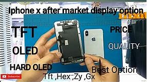 iphone x after market display option