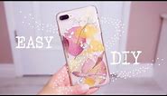*easy* diy aesthetic pressed flower phone case without resin! | trendy and cute!
