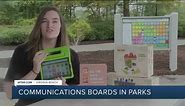 Community communication boards in VB parks